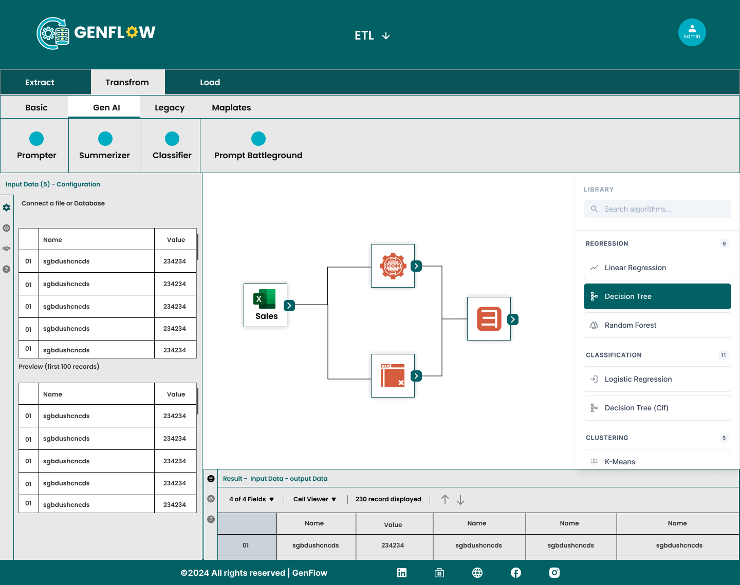 Genflow UI 11